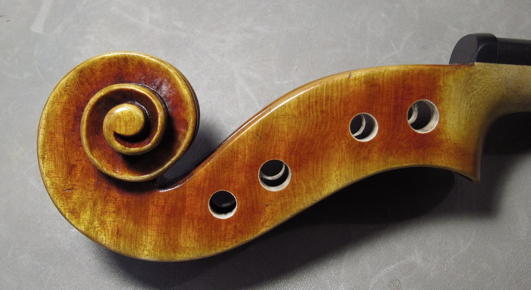 violin scroll